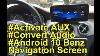 Android 10.0 Mercedes A/b Class Viano Vito Vw Crafter Autoradio Dab+navi Carplay